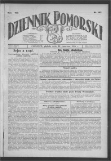 Dziennik Pomorski 1928.06.22, R. 8, nr 142