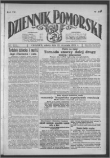 Dziennik Pomorski 1928.09.22, R. 8, nr 219