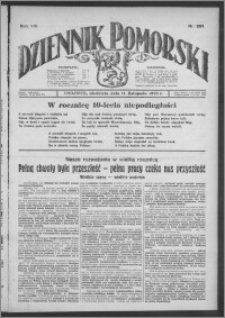 Dziennik Pomorski 1928.11.11, R. 8, nr 261