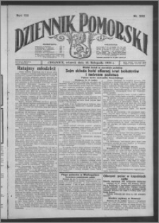 Dziennik Pomorski 1928.11.13, R. 8, nr 262
