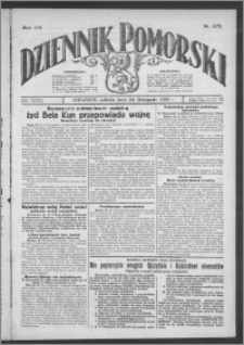Dziennik Pomorski 1928.11.24, R. 8, nr 272