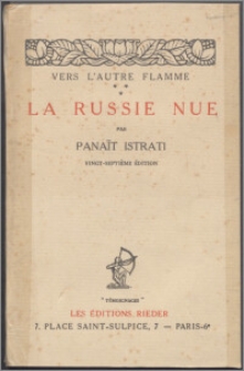 Vers l'autre flamme [T. 3], La Russie nue