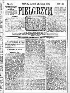 Pielgrzym, pismo religijne dla ludu 1880 nr 24