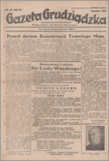 Gazeta Grudziądzka 1932.04.30. R. 39 nr 48