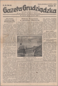 Gazeta Grudziądzka 1932.08.30. R. 39 nr 98