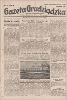 Gazeta Grudziądzka 1932.10.08. R. 39 nr 115