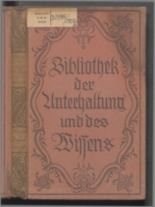 Bibliothek der Unterhaltung und des Wissens 1920, Bd. 6