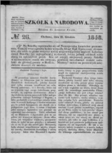 Szkółka Narodowa 1848.12.21, No. 26