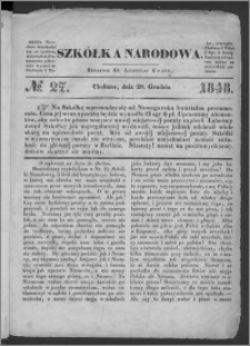 Szkółka Narodowa 1848.12.28, No. 27