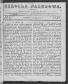 Szkółka Narodowa 1849.01.25, No. 4