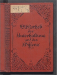 Bibliothek der Unterhaltung und des Wissens 1925, Bd. 7