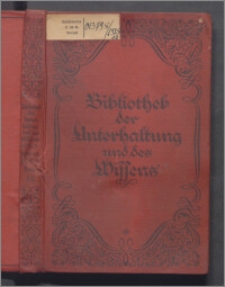 Bibliothek der Unterhaltung und des Wissens 1925, Bd. 12