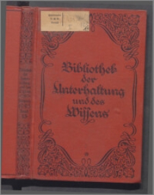 Bibliothek der Unterhaltung und des Wissens 1925, Bd. 13