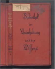 Bibliothek der Unterhaltung und des Wissens 1926, Bd. 8