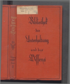 Bibliothek der Unterhaltung und des Wissens 1927, Bd. 2