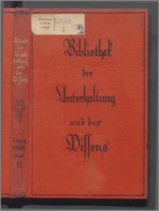 Bibliothek der Unterhaltung und des Wissens 1928, Bd. 11
