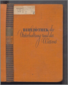 Bibliothek der Unterhaltung und des Wissens 1934, Bd. 6