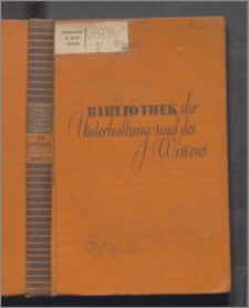 Bibliothek der Unterhaltung und des Wissens 1934, Bd. 13