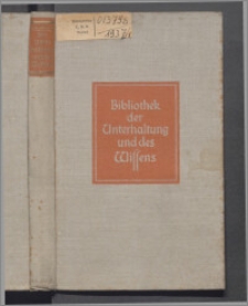 Bibliothek der Unterhaltung und des Wissens 1937, Bd. 1