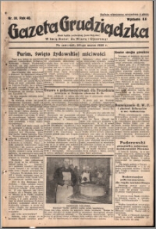 Gazeta Grudziądzka 1933.03.30. R. 40 nr 38
