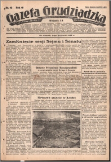 Gazeta Grudziądzka 1933.04.04. R. 40 nr 40