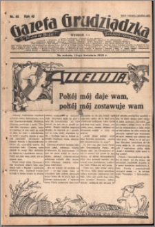 Gazeta Grudziądzka 1933.04.15. R. 40 nr 45
