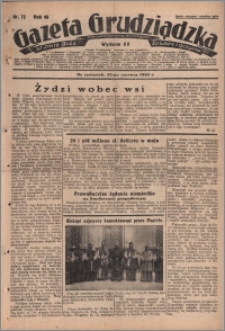 Gazeta Grudziądzka 1933.06.22. R. 40 nr 72