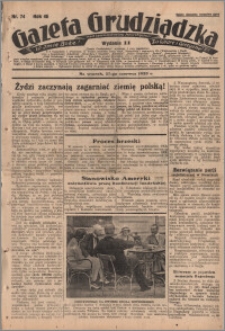 Gazeta Grudziądzka 1933.06.27. R. 40 nr 74