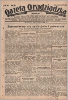 Gazeta Grudziądzka 1933.08.12. R. 40 nr 94