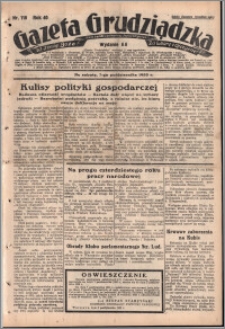 Gazeta Grudziądzka 1933.10.07. R. 40 nr 118
