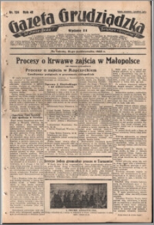 Gazeta Grudziądzka 1933.10.21. R. 40 nr 124