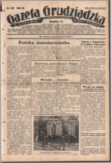 Gazeta Grudziądzka 1933.11.04. R. 40 nr 130