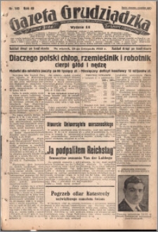 Gazeta Grudziądzka 1933.11.28. R. 40 nr 140