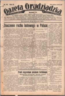 Gazeta Grudziądzka 1933.11.30. R. 40 nr 141