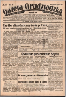 Gazeta Grudziądzka 1934.03.17. R. 41 nr 32