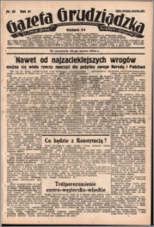 Gazeta Grudziądzka 1934.03.22. R. 41 nr 34