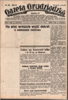 Gazeta Grudziądzka 1934.10.27. R. 41 nr 126