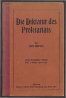 Die Diktatur des Proletariats