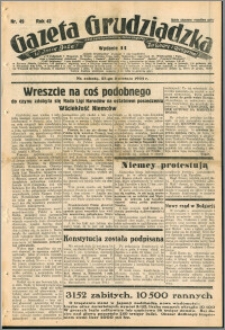 Gazeta Grudziądzka 1935.04.27. R. 42 nr 49