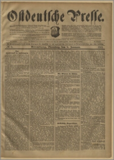 Ostdeutsche Presse. J. 25, № 6 (8 stycznia 1901)