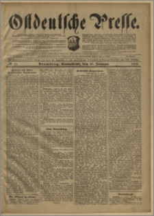 Ostdeutsche Presse. J. 25, № 10 (12 stycznia 1901)