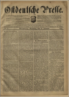 Ostdeutsche Presse. J. 25, № 12 (15 stycznia 1901)