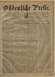 Ostdeutsche Presse. J. 25, № 26 (31 stycznia 1901)