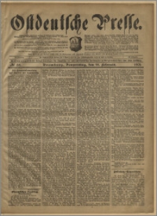 Ostdeutsche Presse. J. 25, № 38 (14 lutego 1901)