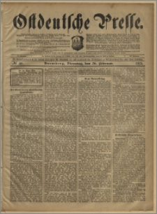 Ostdeutsche Presse. J. 25, № 48 (26 lutego 1901)