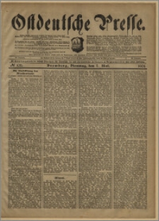 Ostdeutsche Presse. J. 25, № 106 (7 maja 1901)