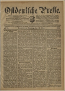 Ostdeutsche Presse. J. 25, № 111 (12 maja 1901)