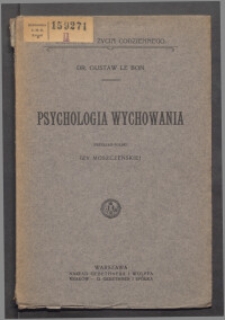 Psychologia wychowania