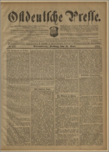 Ostdeutsche Presse. J. 25, № 125 (31 maja 1901)