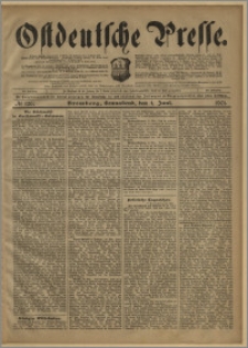 Ostdeutsche Presse. J. 25, № 126 (1 czerwca 1901)